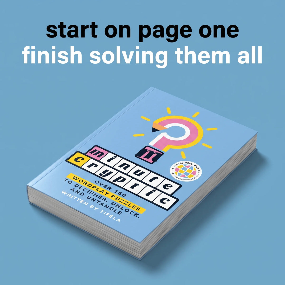 Minute Cryptic | 160+ Wordplay Puzzles to Crack and Solve