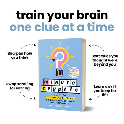 Minute Cryptic | 160+ Wordplay Puzzles to Crack and Solve