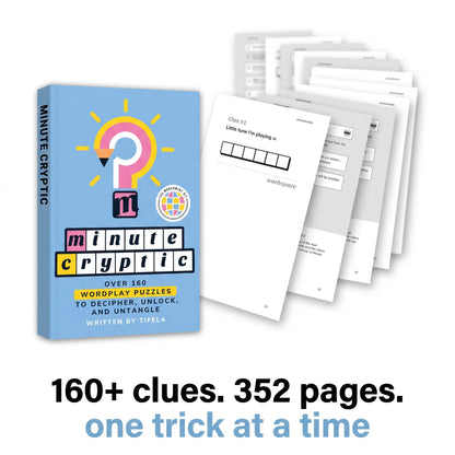 Minute Cryptic | 160+ Wordplay Puzzles to Crack and Solve